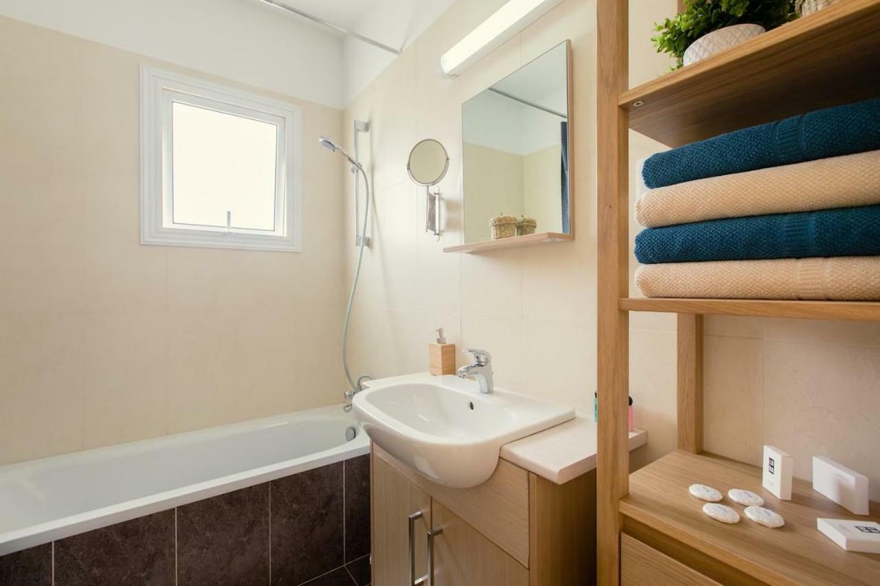 ♥ Sunny&Cozy Family Apartment ★ Walk To The Beach☼ Paralimni Ngoại thất bức ảnh